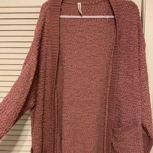 Mauve Cardigan